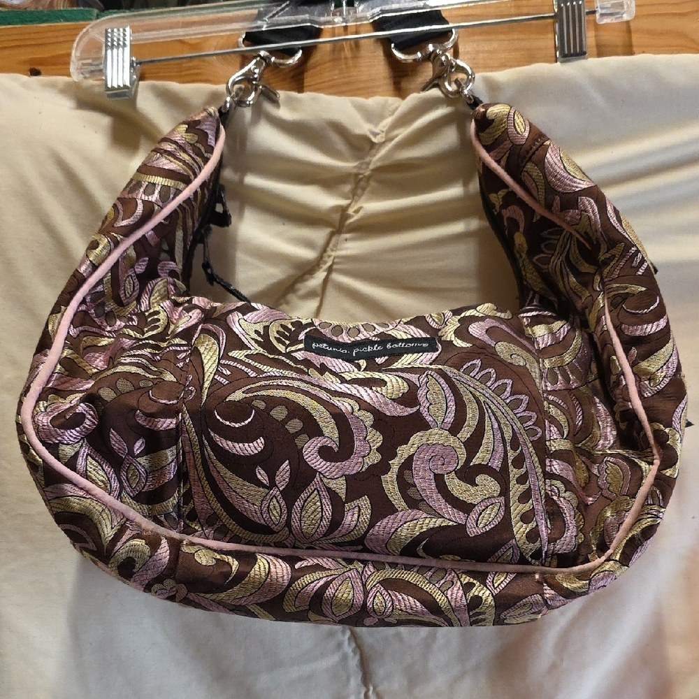 Petunia Pickle Bottom Baby Chic Paisley Diaper Bag With Changing Mat